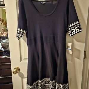 Short sleeve sweater dress